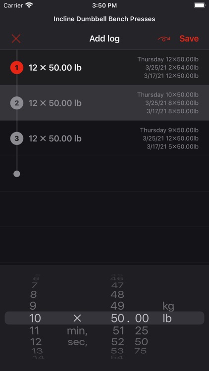 GymBook - Strength training