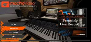 Prepping For Live Recording screenshot #2 for iPhone