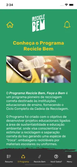 Game screenshot Recicle Bem apk