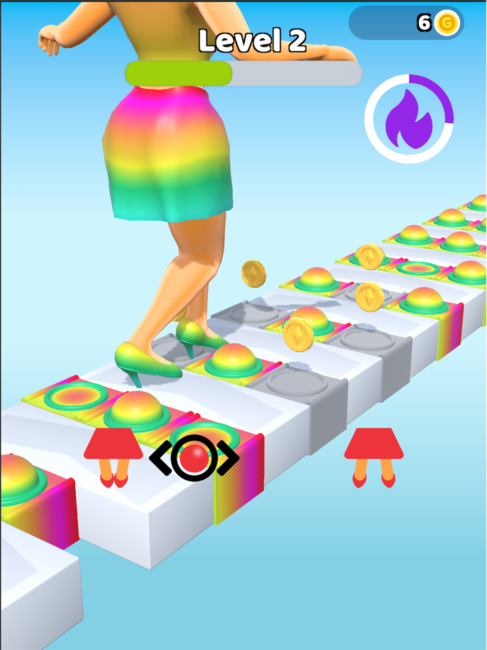 Bubbles Heels  Pop it Fidgets