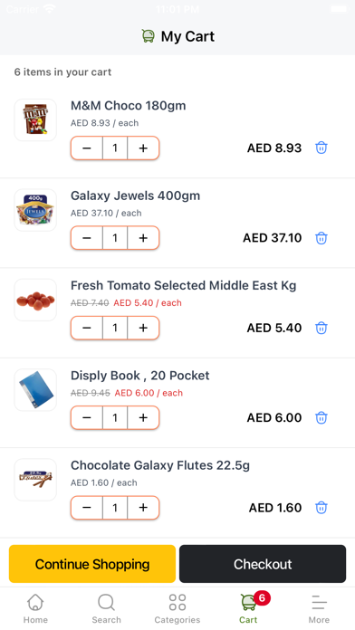 Delice Shopping Screenshot