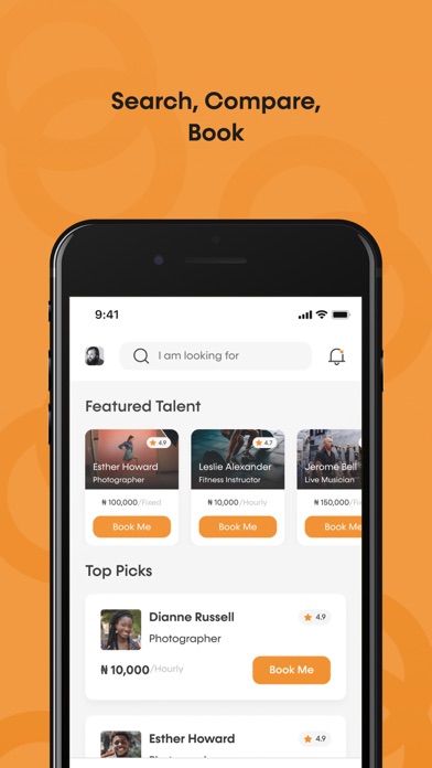Bookings Africa Screenshot