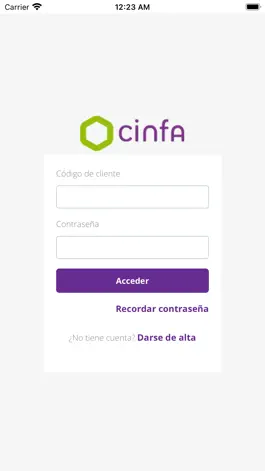 Game screenshot Cinfa - Área Privada mod apk