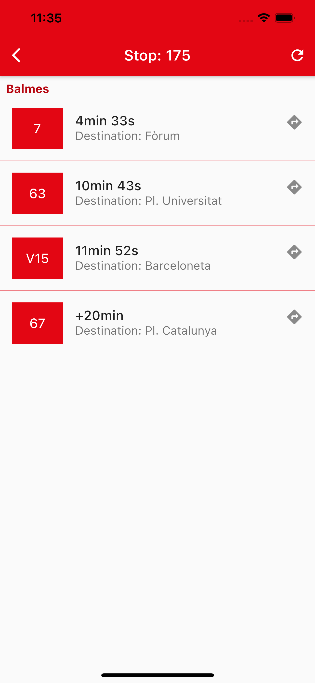 Espera Bus Barcelona