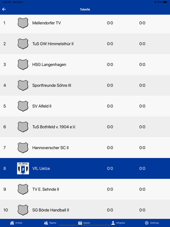 Screenshot #5 pour VfL Uetze