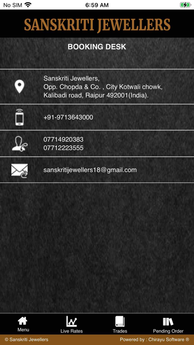 Sanskriti Jewellers Screenshot
