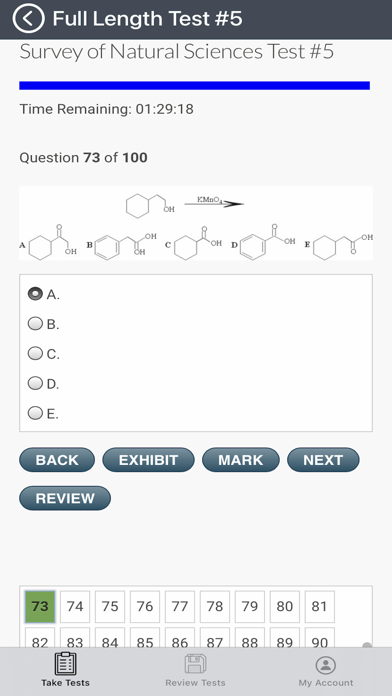 Dental Admission Test (DAT) Screenshot