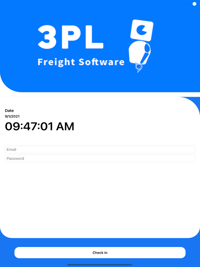 3PLFreightSoftware Users Clock