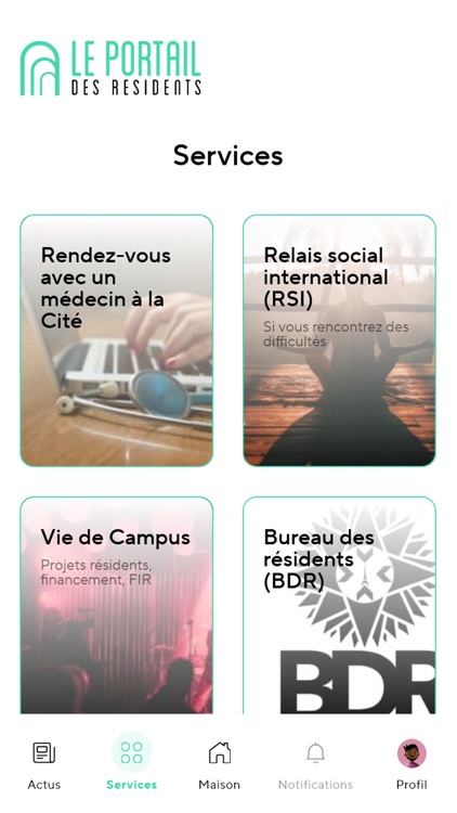 Le Portail des résidents CiuP