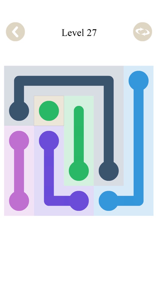 #3. Link The Dot - puzzle game (iOS) 由: ya zhou wang