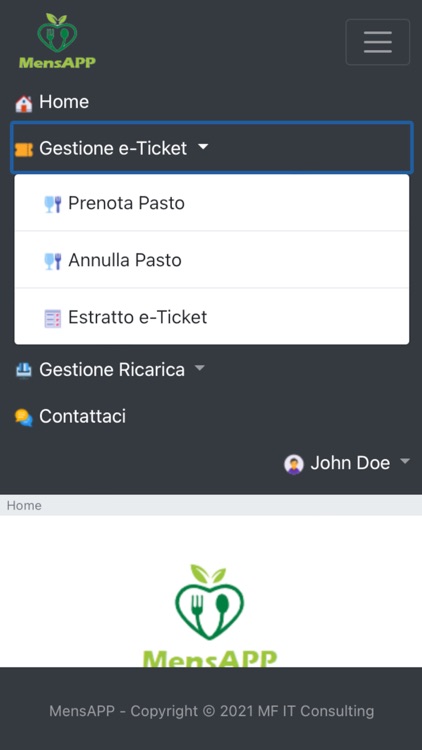 MensApp Docenti screenshot-3