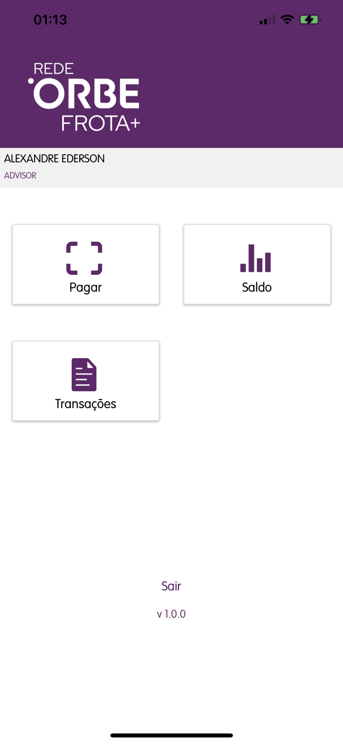 Orbe Frota  Usuário