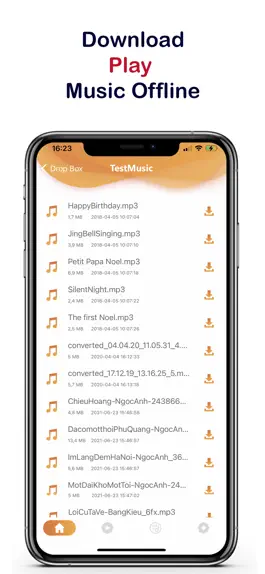 Game screenshot Offline Music Player * apk