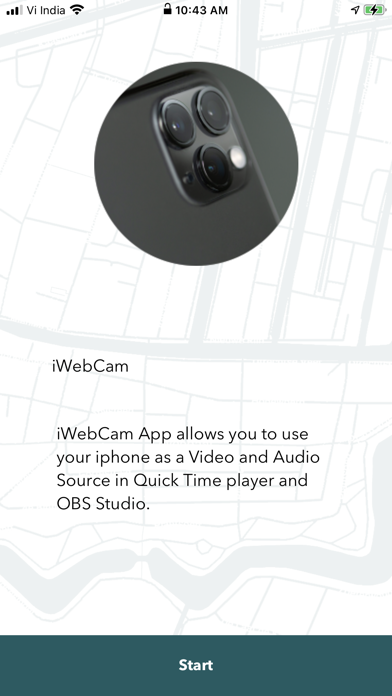 iWebCam : Phone to WebCam Screenshot