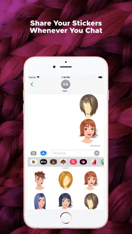Game screenshot Hairstyle Emojis hack