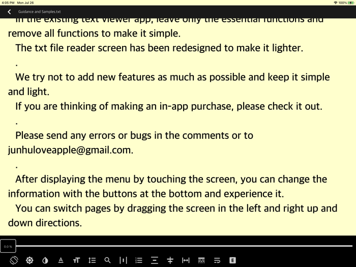 TxtBook - Slim TXT Reader
