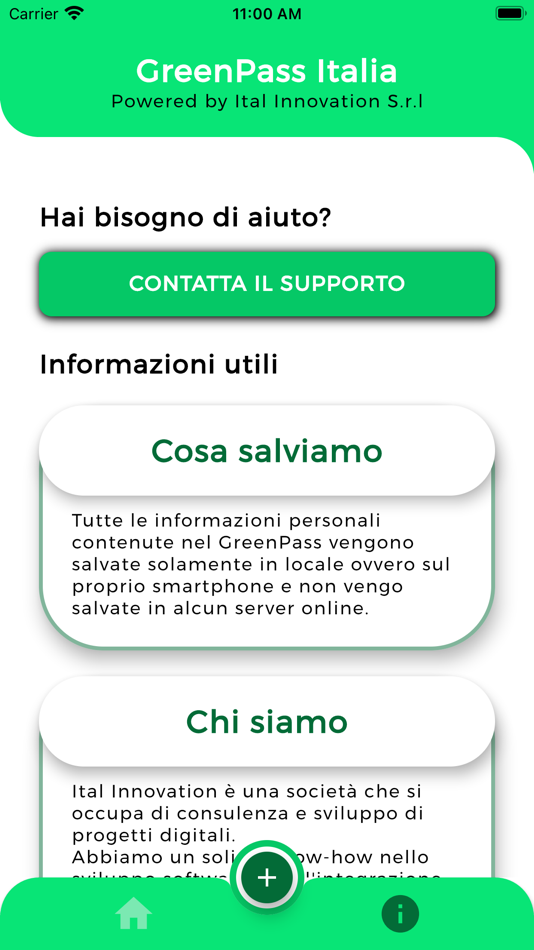 #4. Green Pass & Fidelity (iOS) 由: Ital Innovation SRL