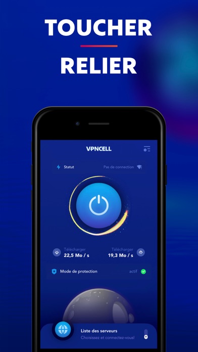 Screenshot #1 pour VPNCELL - VPN rapide et proxy
