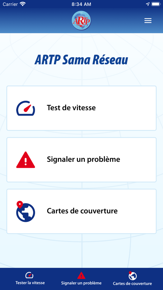 #1. ARTP Sama Réseau (iOS) 由: ARTP
