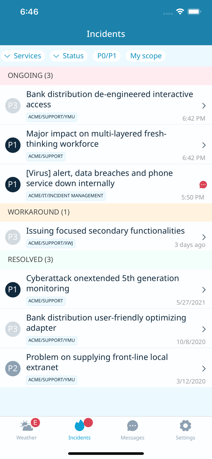 ICEboard - Crisis Management