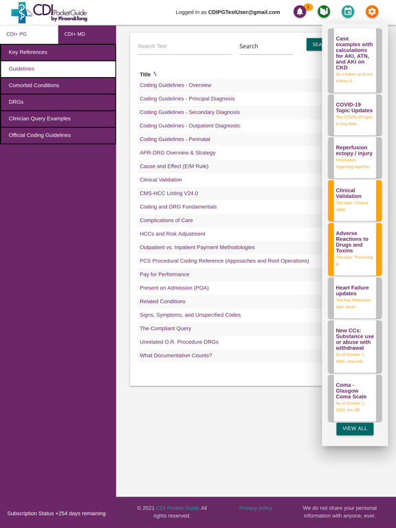 Screenshot #6 pour CDI for the Clinician