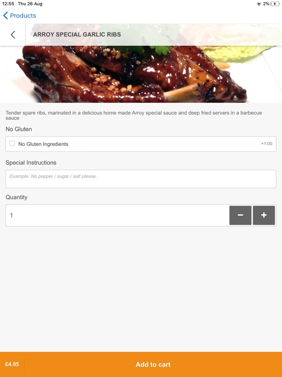 Screenshot #6 pour JustEatThai-New
