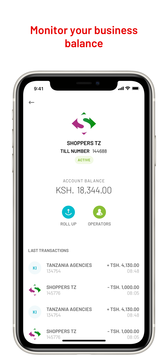 M-Pesa Business Tanzania