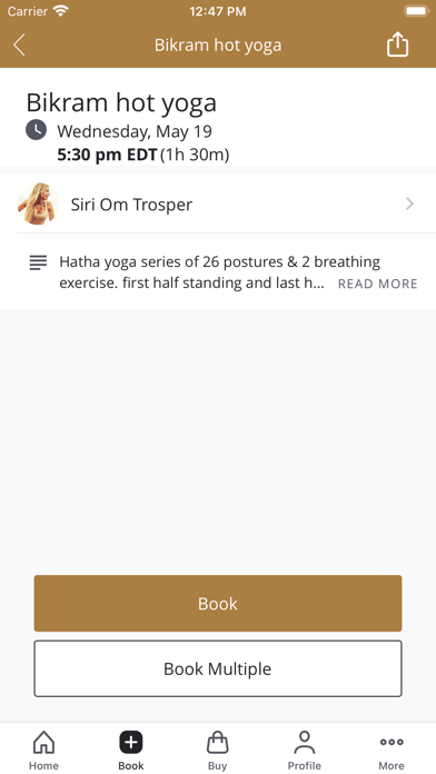 Siri Om Yoga Screenshot