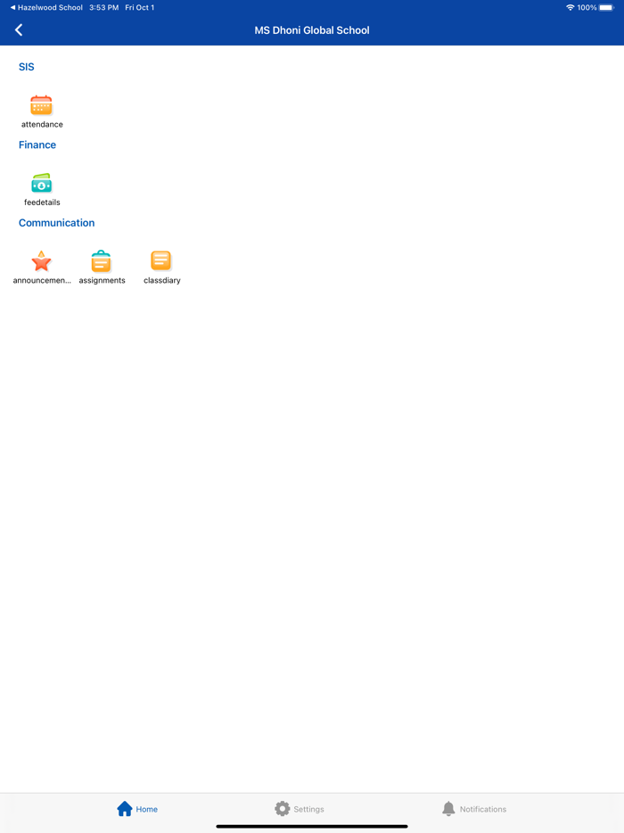 MS Dhoni Global School Blr