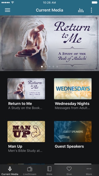 First Baptist Church Texarkana Screenshot