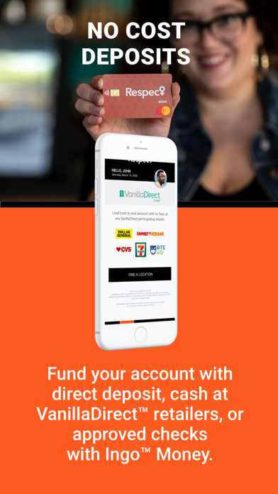 Respect Bank Account Screenshot