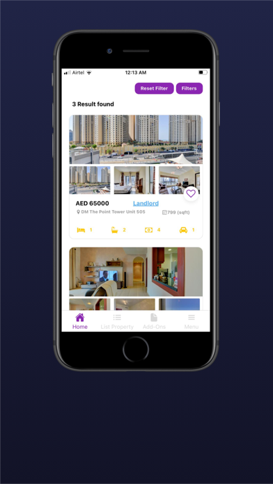 RentEasyUAE - Property Rentals Screenshot