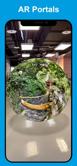 Game screenshot AR Portal - 360 photo to AR hack