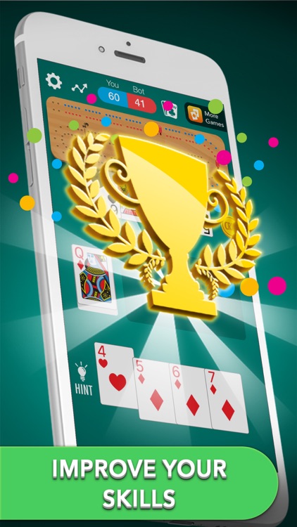 Cribbage card game screenshot-4