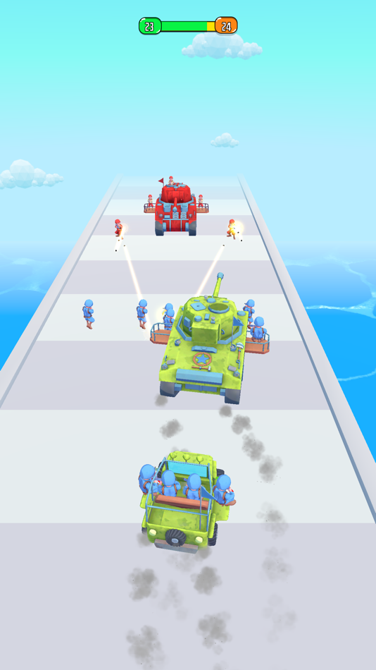 #10. Army Run 3D! (iOS) 由: Babil Studios