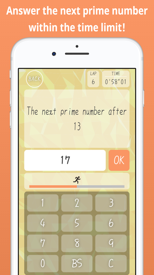 #2. Prime Number Shuttle Run (iOS) 由: Sohta Itoh