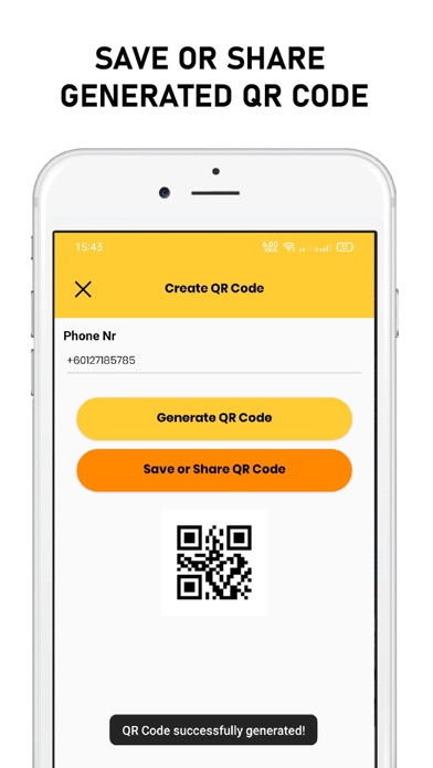 Minimo QR: Scanner & Generator Screenshot