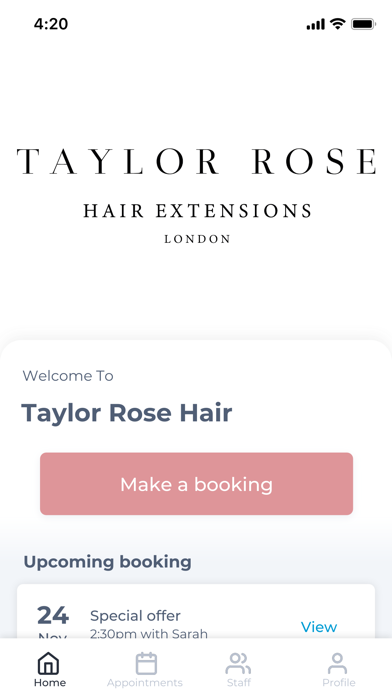 Taylor Rose Hair Screenshot
