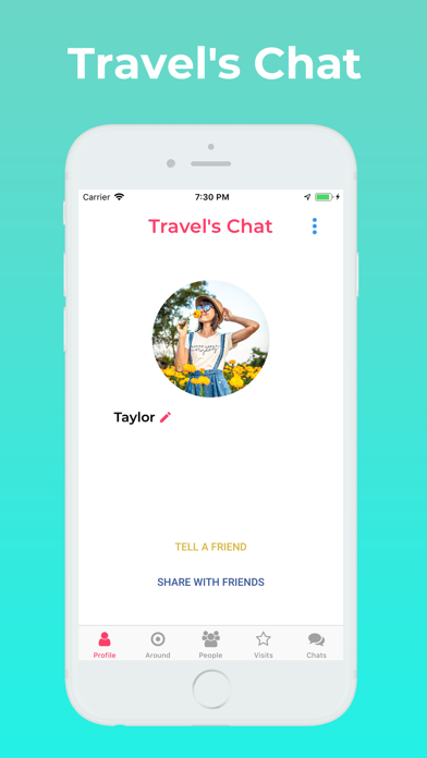 Travel's Chat - Travel & Meet Screenshot