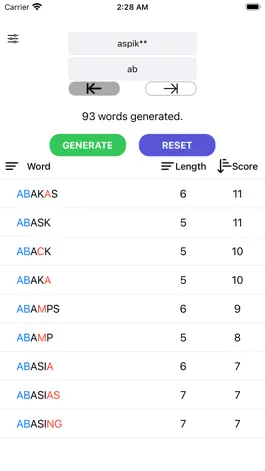 Game screenshot Word Generate Check Scrabble apk