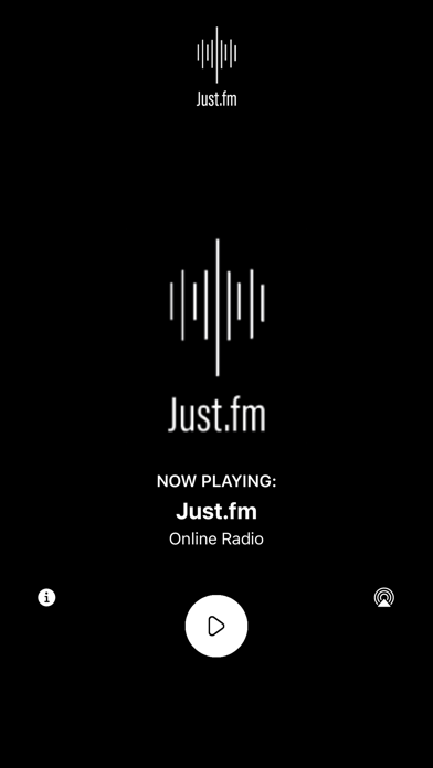 Just.fm Screenshot