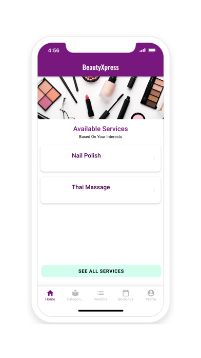 BeautyXpress Screenshot