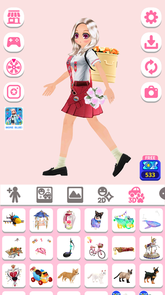 #2. Styledoll (iOS) By: KATKIT inc