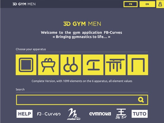 Screenshot #4 pour 3D Gym Men - FB Curves