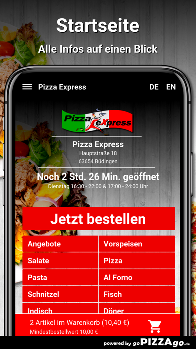 Pizza Express Büdingen screenshot 2