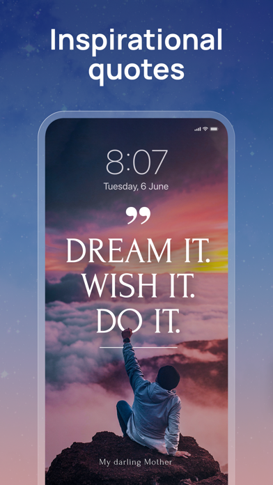 Screenshot #1 pour Quotes Maker: Daily Motivation