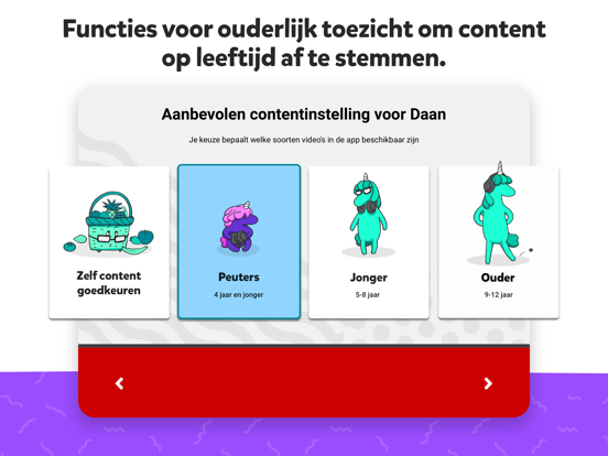 YouTube Kids iPad app afbeelding 3