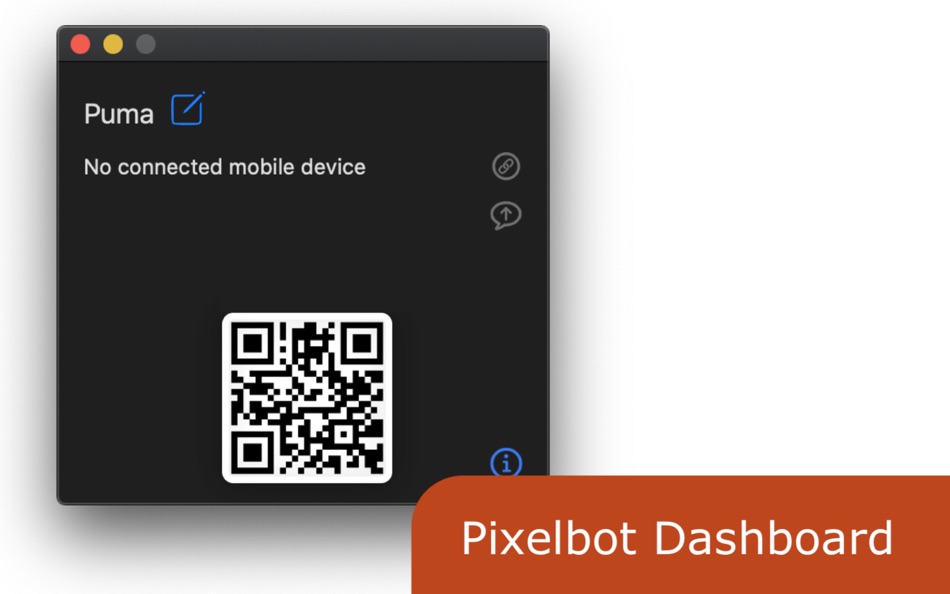 #1. Pixelbot Dashboard (macOS) Podle: Andrea Lissak