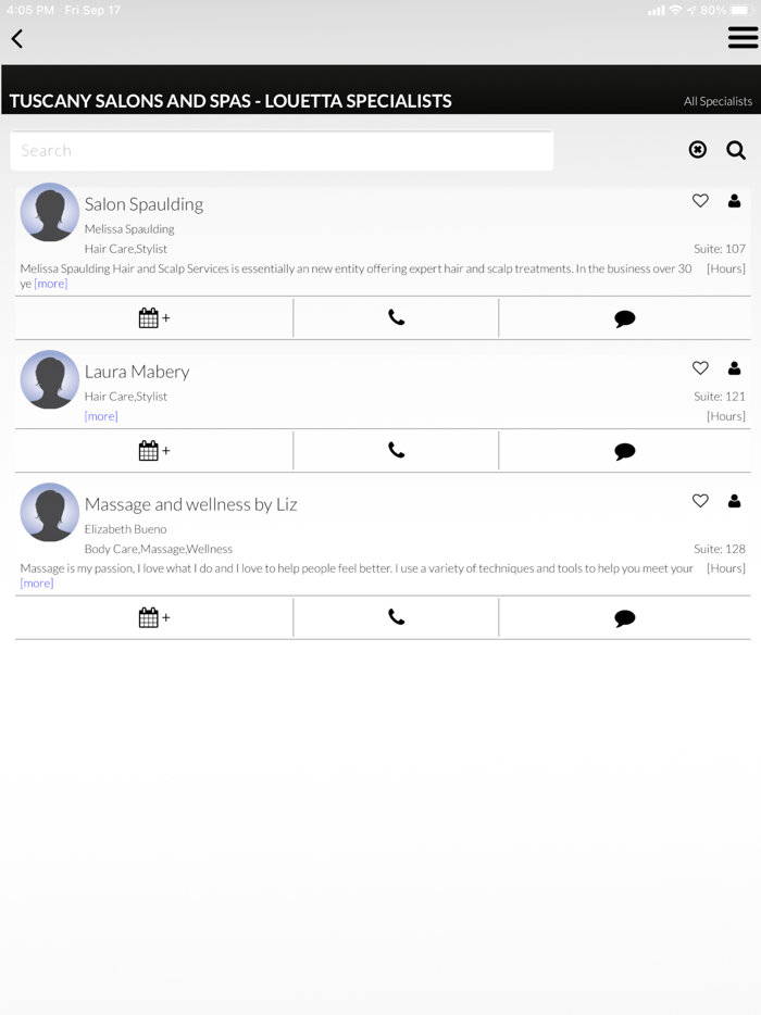 Tuscany Salons and Spas