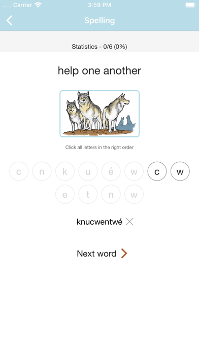 Esketemc Vocab Builder Screenshot
